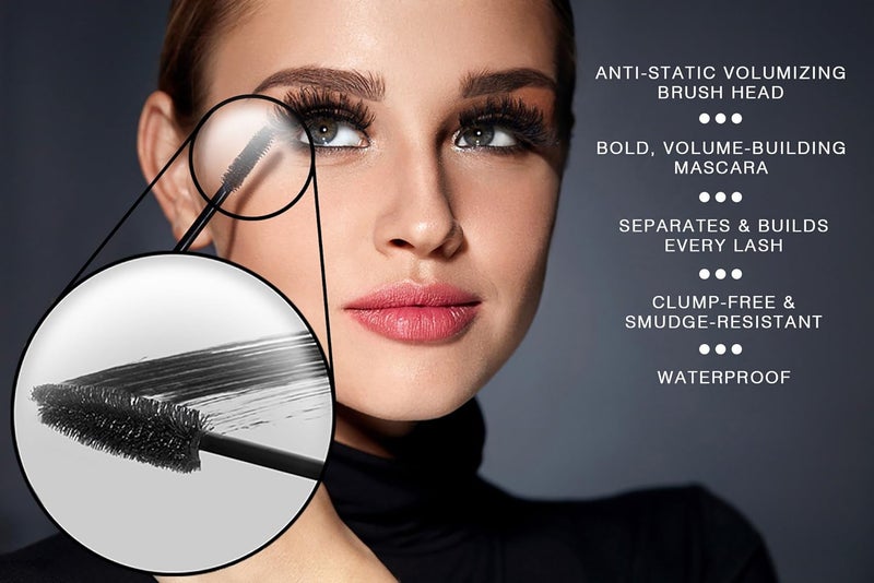 KC Republic Lashes and Cosmetics Eyelash Extension Mascara - Oil Free and Safe for False Lashes - Image 2